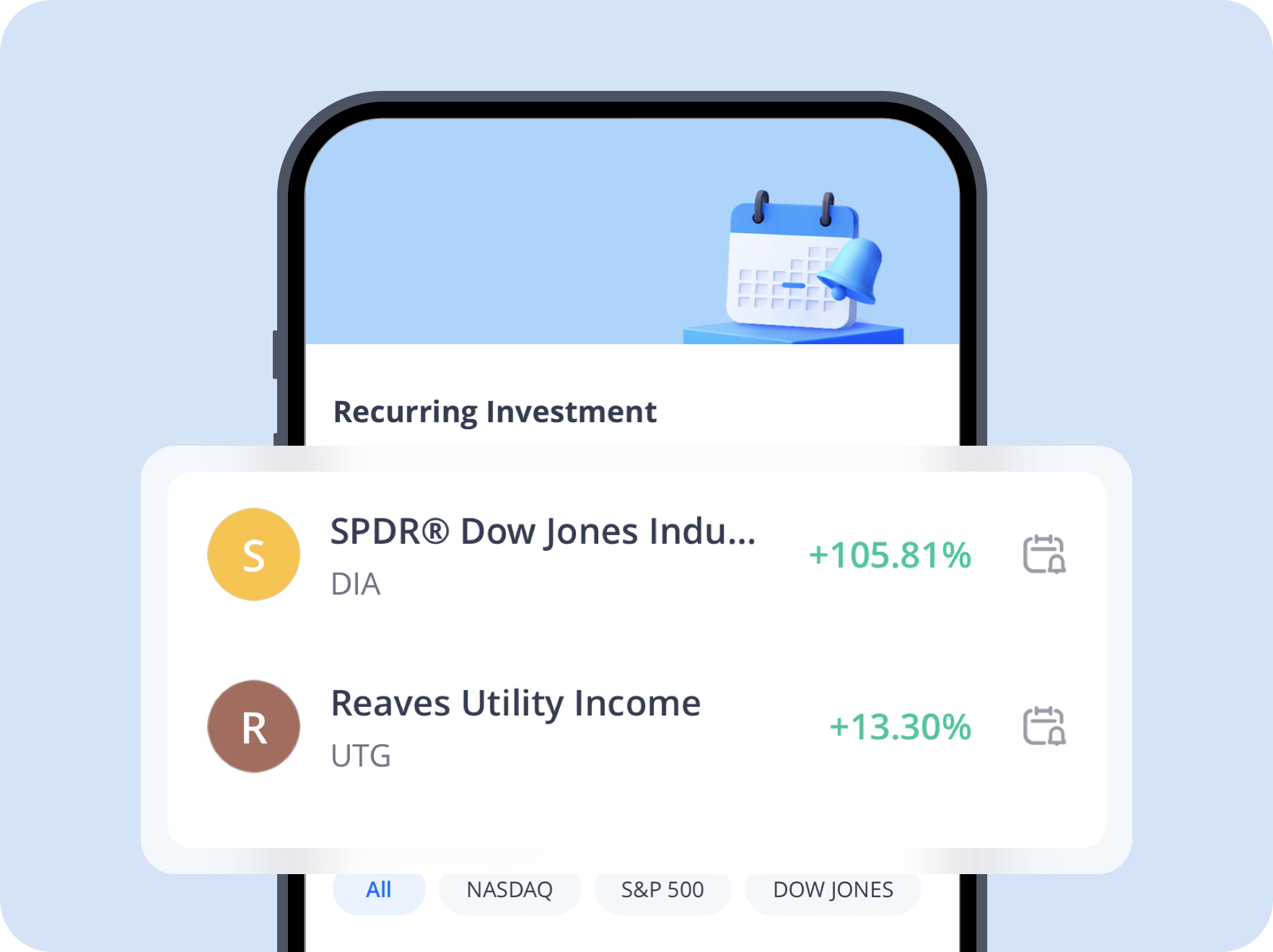 Alpha Core's Recurring Investing